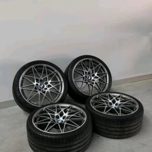 20″ BMW M3/M4 F80/F82 GENUINE M666 COMPETITION WHEELS AND TIRES