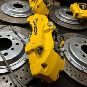 BMW E9X M3 18z YELLOW BREMBO BRAKES SET