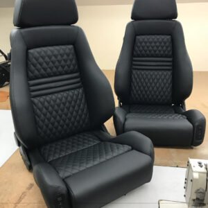 BMW E30/E36/E39 RECARO SEATS WITH EMBOSSING QUILTED FINISH