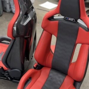 BMW G80 M3 Carbon Bucket Seats Fiona Red Interior